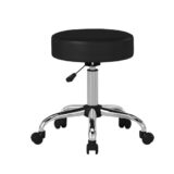 Boss Black Antimicrobial Vinyl Medical Stool