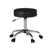 Boss Black Antimicrobial Vinyl Medical Stool