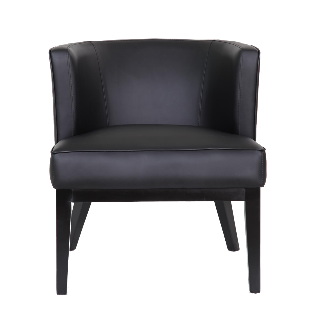 Boss Ava guest, accent or dining chair – Black Boss Ava guest, accent or dining chair – Black