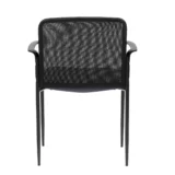 Boss Stackable Mesh Guest Chair – Grey