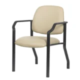 Boss Antimicrobial Guest Chair, 300 lb. weight capacity